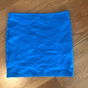 Blue M skirt